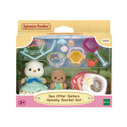 Sylvanian Families - Sea Otter Sisters-Splashy Snorkel Set