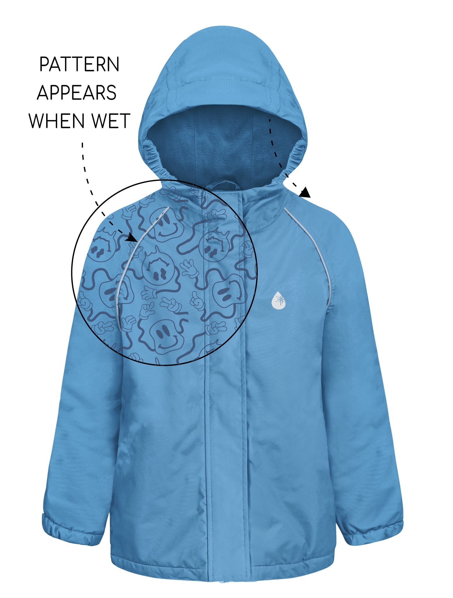 Therm SplashMagic Storm Jacket - Tide Blue | Smiley
