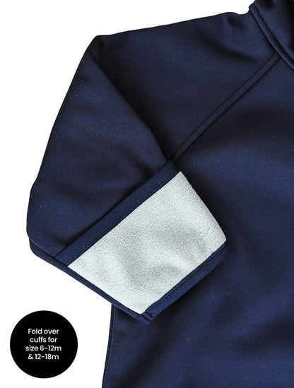 Therm All-Weather Fleece Onesie - Navy