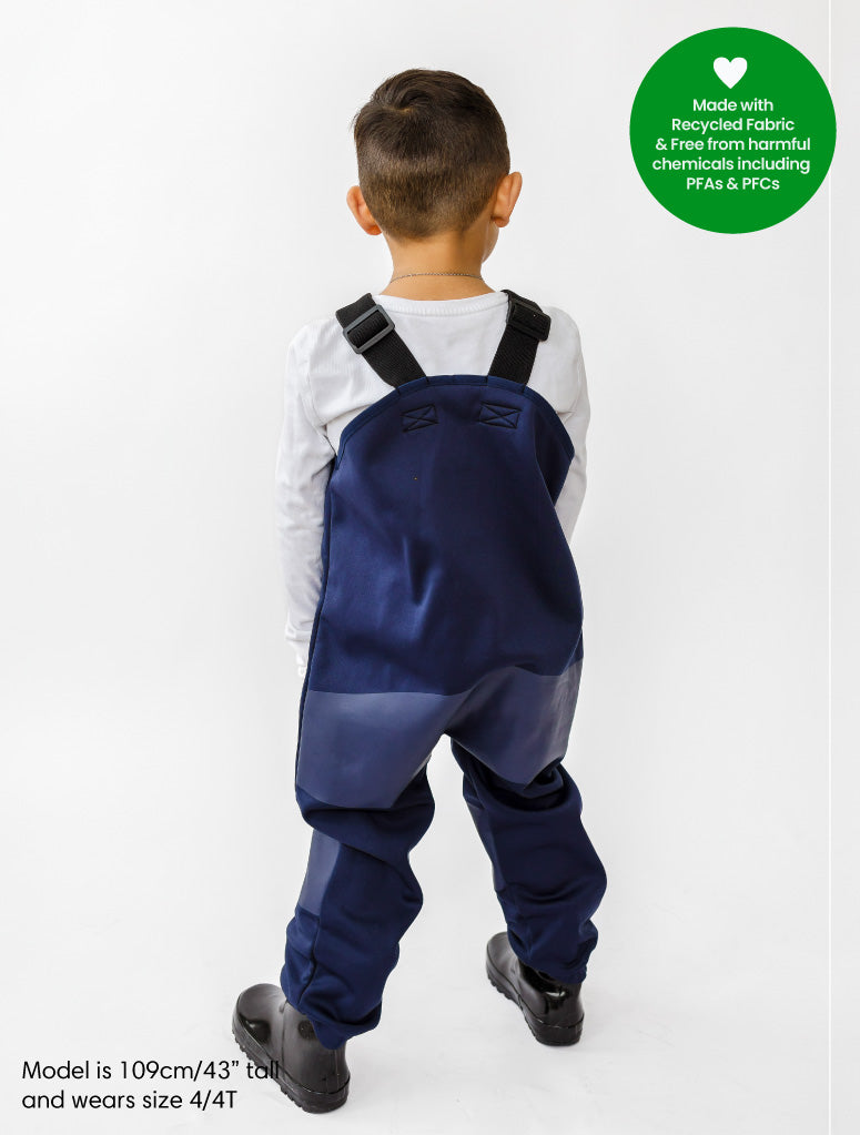 Therm All-Weather Fleece Overalls - Navy