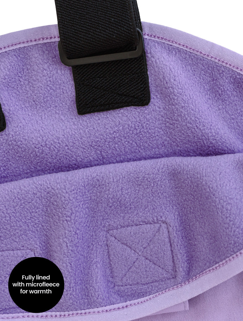 Therm All-Weather Fleece Overalls - Periwinkle