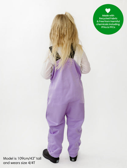 Therm All-Weather Fleece Overalls - Periwinkle