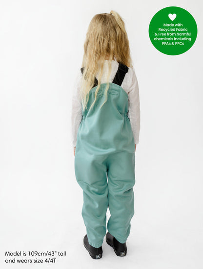Therm All-Weather Fleece Overalls - Seafoam