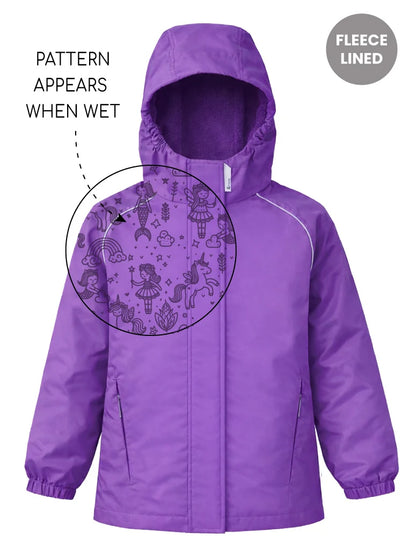 Therm SplashMagic Storm Jacket - Violet | Magical Friends