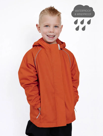 Therm SplashMagic Storm Jacket - Burnt Orange | Space Pals