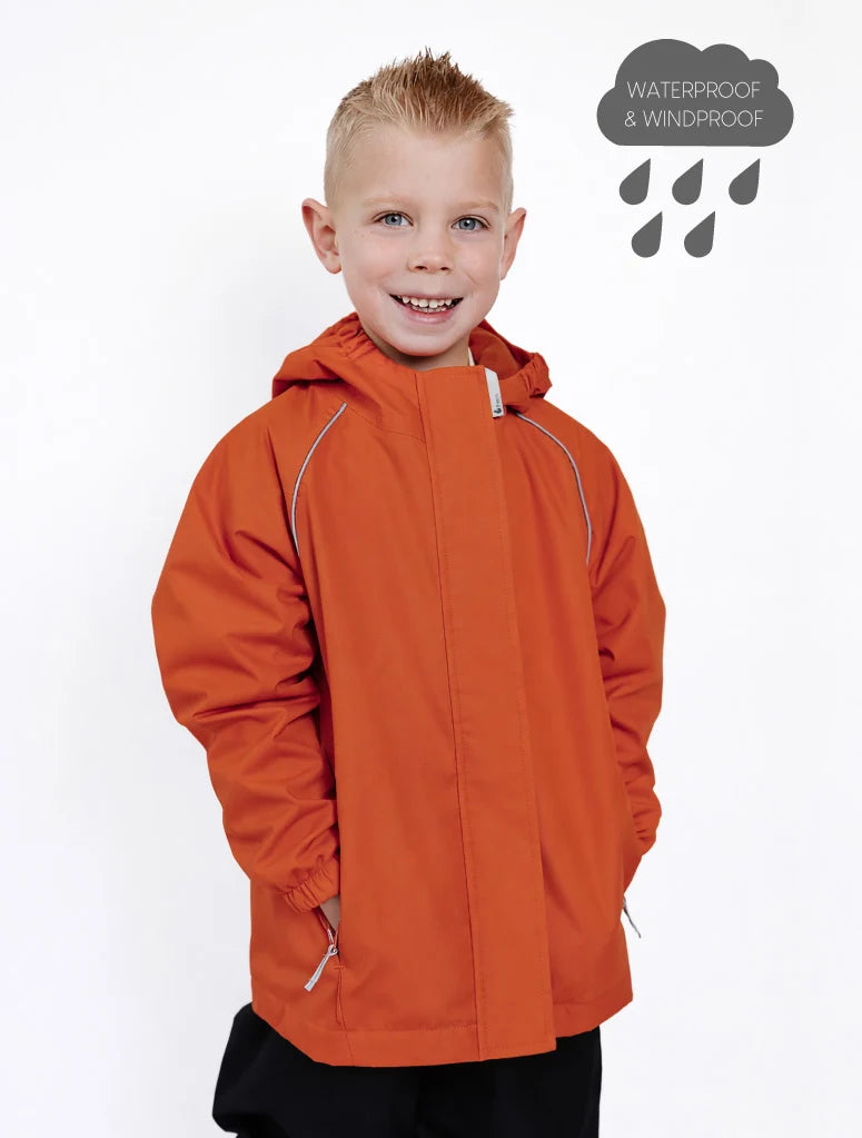 Therm SplashMagic Storm Jacket - Burnt Orange | Space Pals