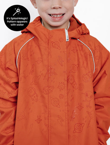Therm SplashMagic Storm Jacket - Burnt Orange | Space Pals
