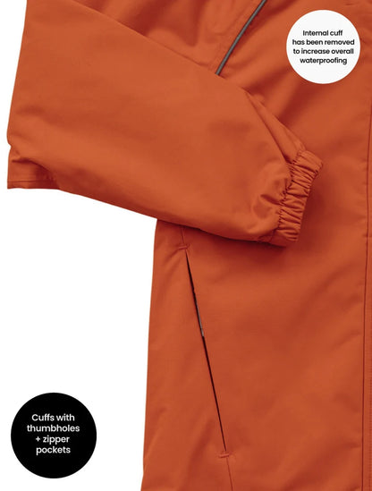 Therm SplashMagic Storm Jacket - Burnt Orange | Space Pals