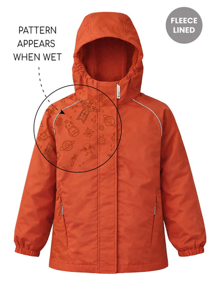 Therm SplashMagic Storm Jacket - Burnt Orange | Space Pals