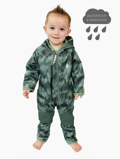 Therm All-Weather Fleece Onesie - Forest Camo