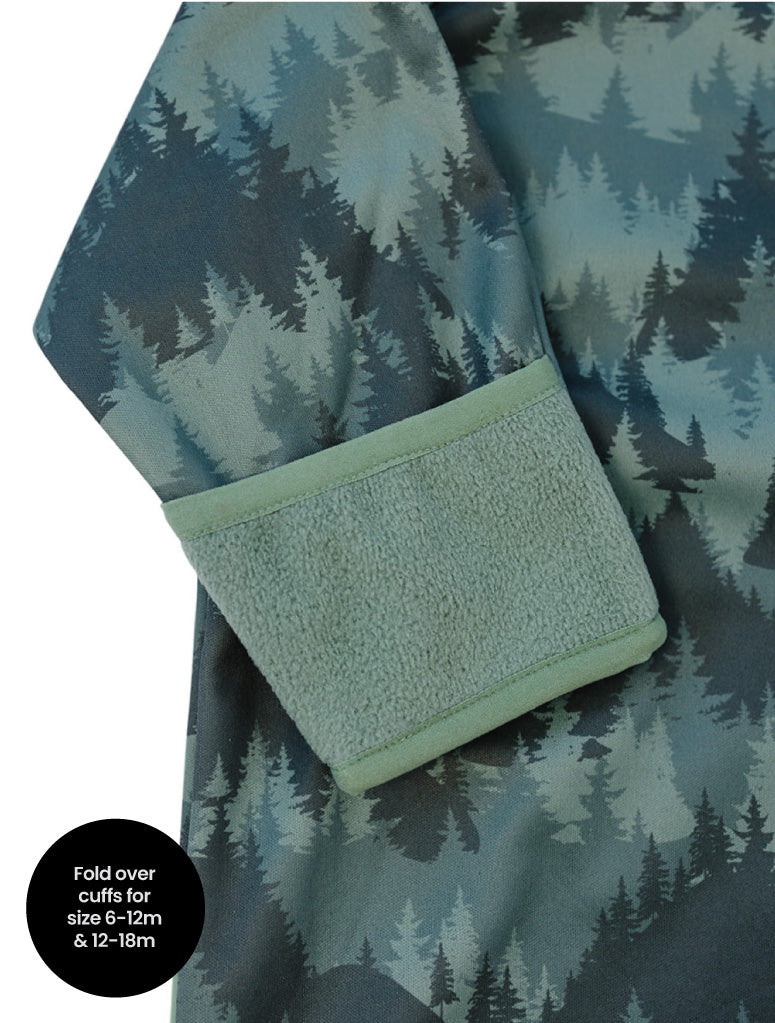 Therm All-Weather Fleece Onesie - Forest Camo