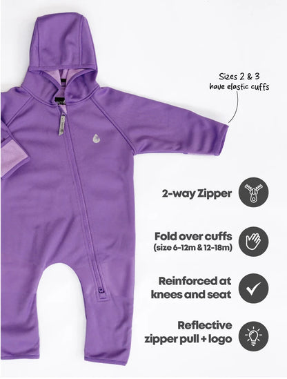 Therm All-Weather Fleece Onesie - Violet