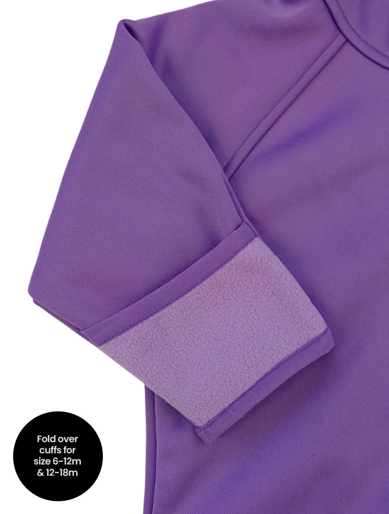 Therm All-Weather Fleece Onesie - Violet