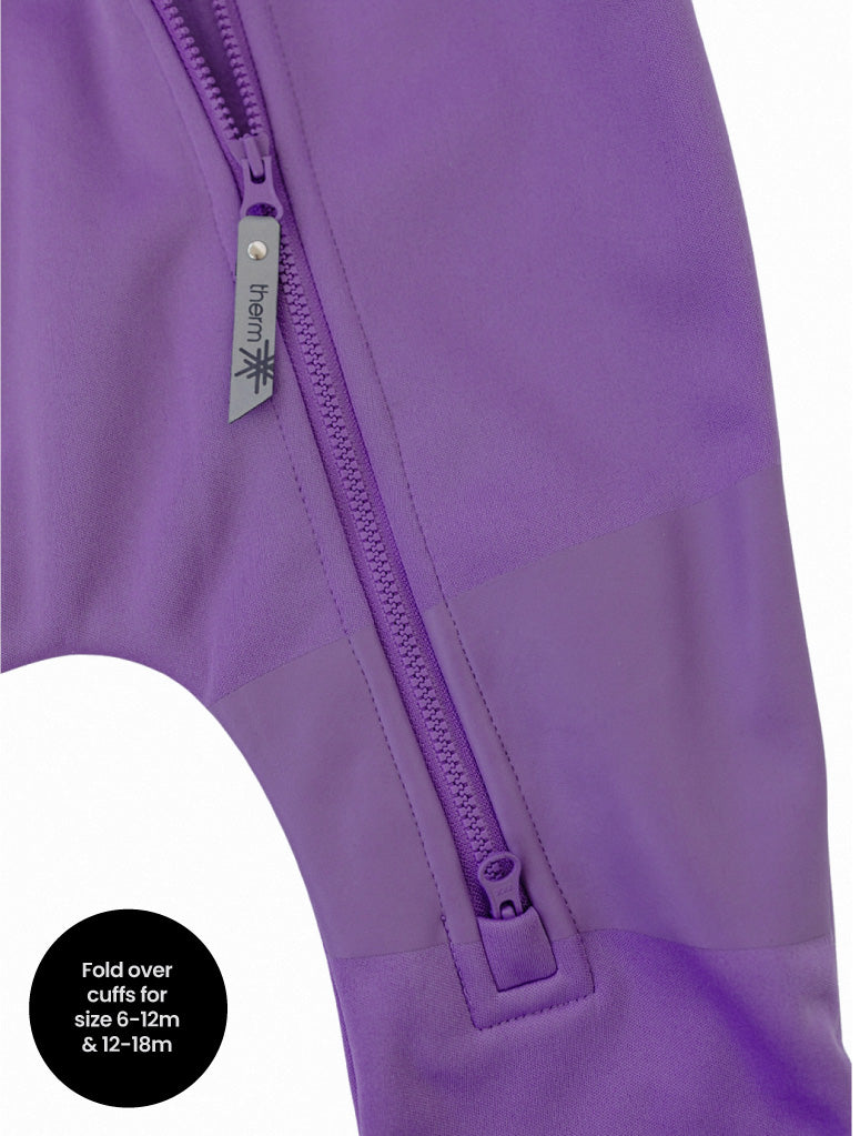Therm All-Weather Fleece Onesie - Violet