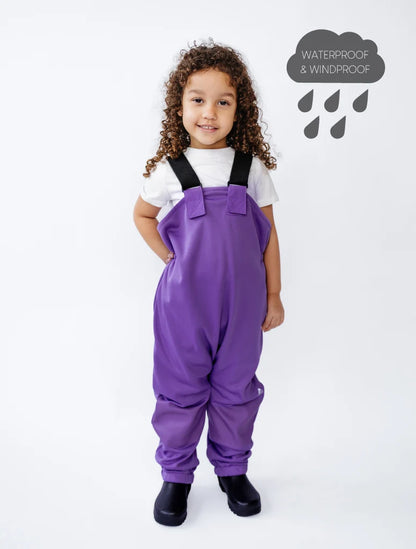 Therm All-Weather Fleece Overalls - Violet