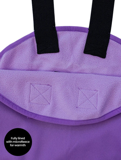 Therm All-Weather Fleece Overalls - Violet