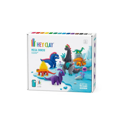 Hey Clay - Mega Dinos (15 Cans)