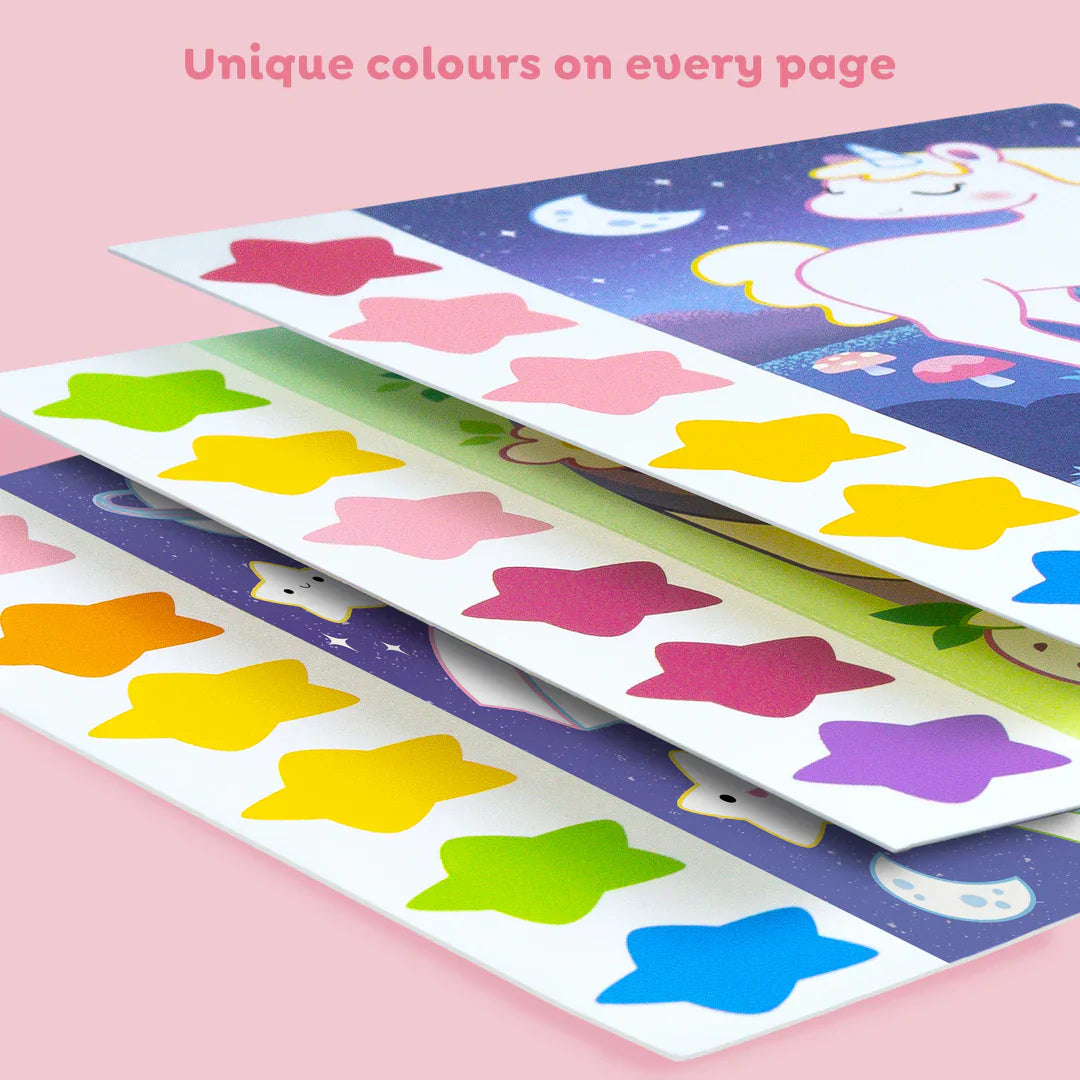 Tiger Tribe: Paint A Picture Set - Unicorn Skies