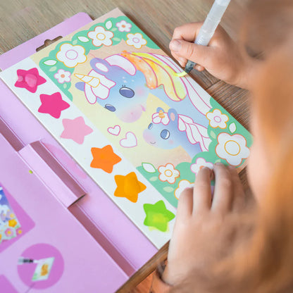 Tiger Tribe: Paint A Picture Set - Unicorn Skies