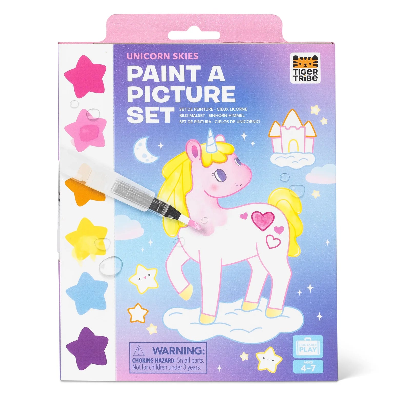 Tiger Tribe: Paint A Picture Set - Unicorn Skies
