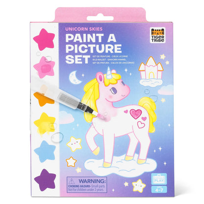 Tiger Tribe: Paint A Picture Set - Unicorn Skies