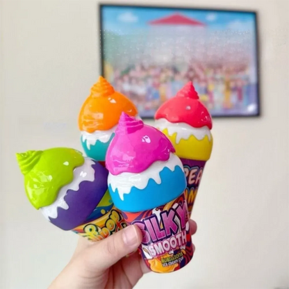 Ice Cream Shape Children Bubble Blowing Toys Inverted Without Spilling Liquid 30ML