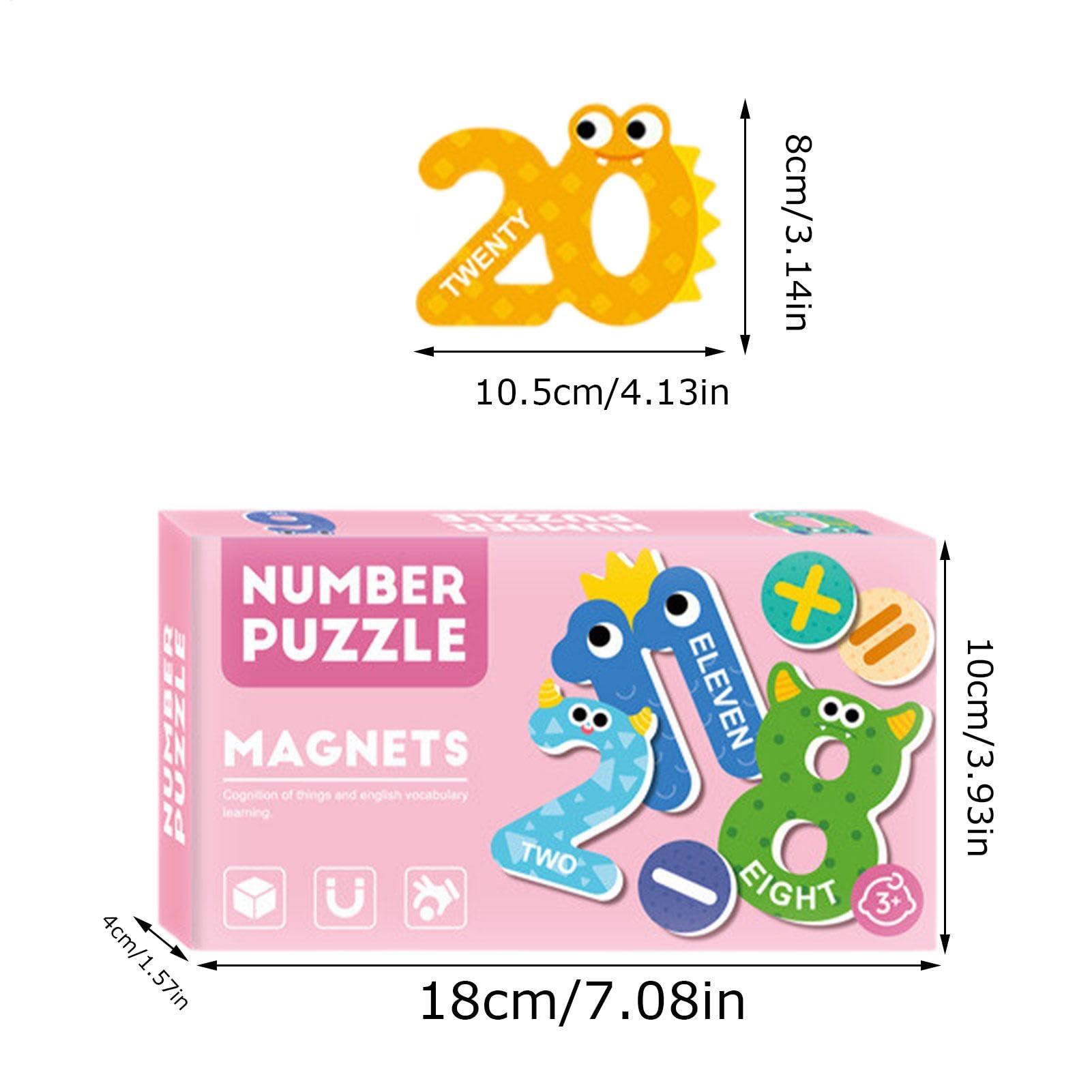 Magnet Puzzle – Numbers