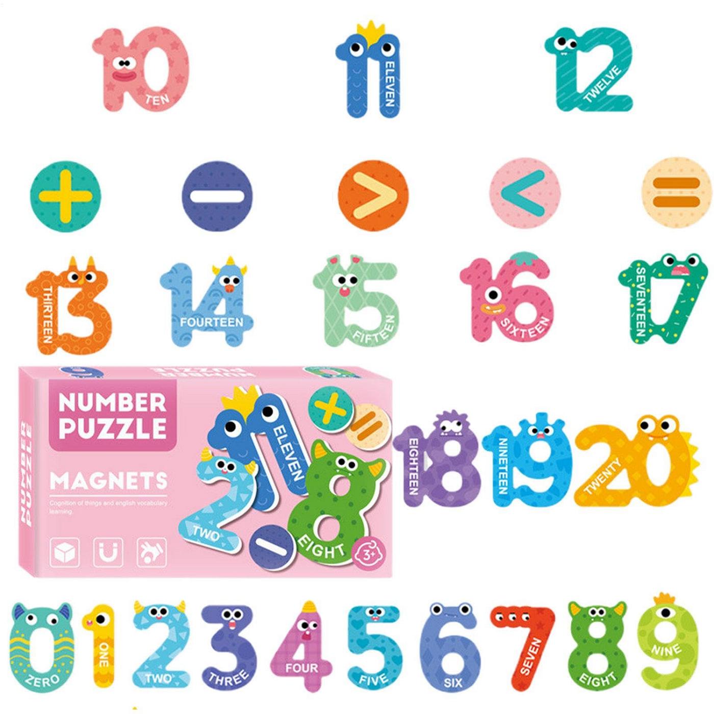 Magnet Puzzle – Numbers