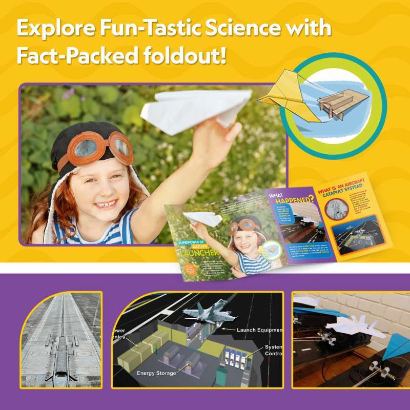 National Geographic Cubic Fun 3D Puzzle - Airplane Launcher