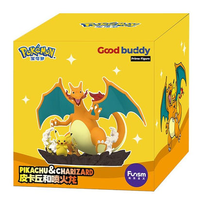 Funism Pokemon Prime Figures Pikachu & Charizard