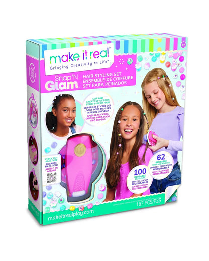 Make It Real - Snap & Glam Hair Styling Set