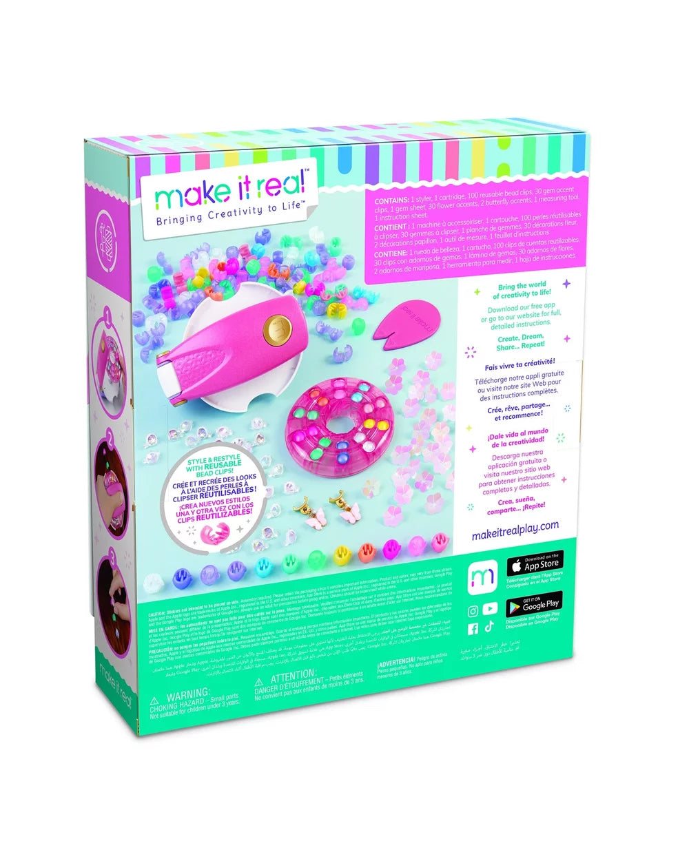 Make It Real - Snap & Glam Hair Styling Set