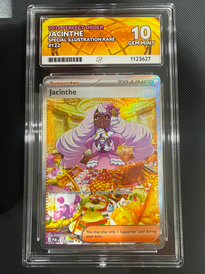 Pokemon Single Jacinthe Perfect Order Special Illustration Rare 122/088 ACE10