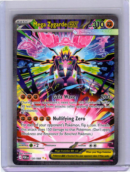 Pokemon Single Mega Zygarde ex Perfect Order Special Illustration Rare 120/088