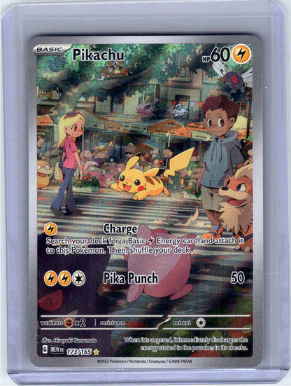 Pokemon Single Pikachu SV: 151 Illustration Rare 173/165