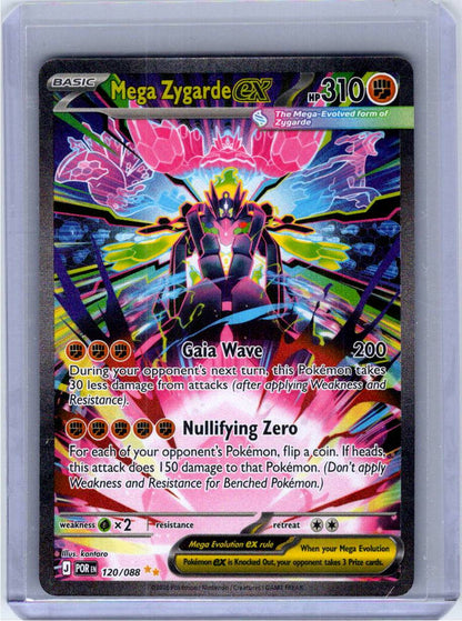 Pokemon Single Mega Zygarde ex Perfect Order Special Illustration Rare 120/088