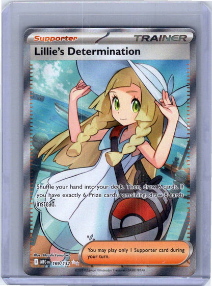 Pokemon Single Lillie's Determination Mega Evolution Ultra Rare 169/132