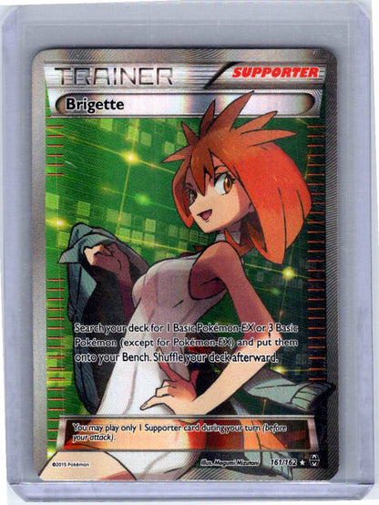 Pokemon Single Brigette (Full Art) BREAKthrough Ultra Rare 161