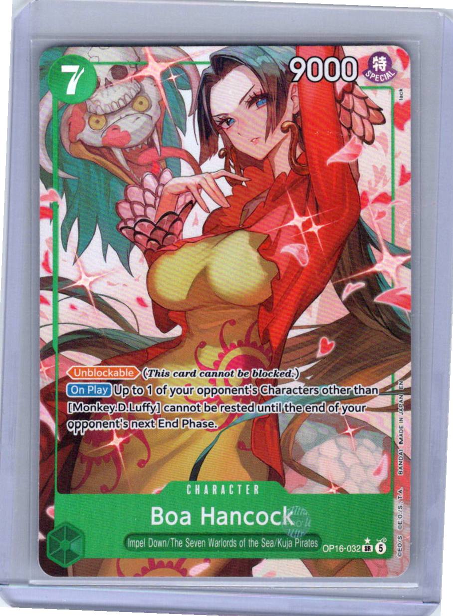 One Piece Single Boa Hancock (Alternate Art) The Time of Battle SR OP16-032