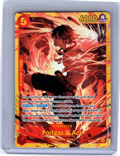 One Piece Single Portgas.D.Ace (118) The Time of Battle SEC OP16-118