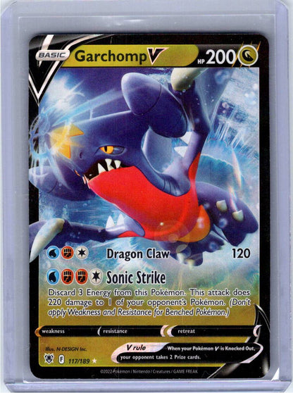 Pokemon Single Garchomp V Astral Radiance Ultra Rare 117/189 (1)