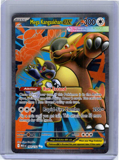 Pokemon Single Mega Kangaskhan ex Mega Evolution Ultra Rare 164/132