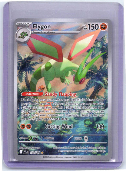Pokemon Single Flygon Phantasmal Flames Illustration Rare 101/094