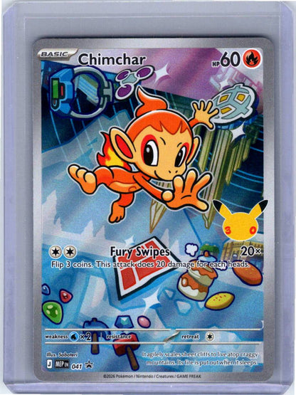 Pokemon Single Chimchar Mega Evolution Promos Promo 041