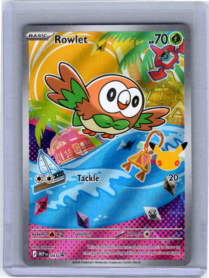 Pokemon Single Rowlet Mega Evolution Promos Promo 043