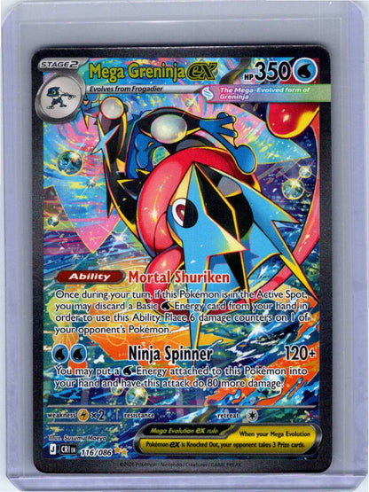 Pokemon Single Mega Greninja ex Chaos Rising Special Illustration Rare 116/086 (1)