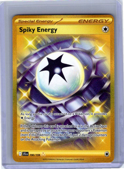 Pokemon Single Spiky Energy Journey Together Hyper Rare 190/159