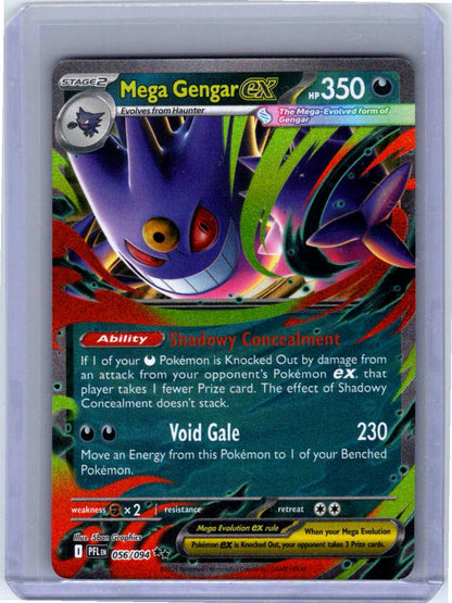 Pokemon Single Mega Gengar ex Phantasmal Flames Double Rare 056/094 (1)