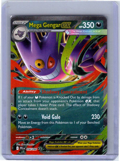 Pokemon Single Mega Gengar ex Phantasmal Flames Double Rare 056/094 (2)