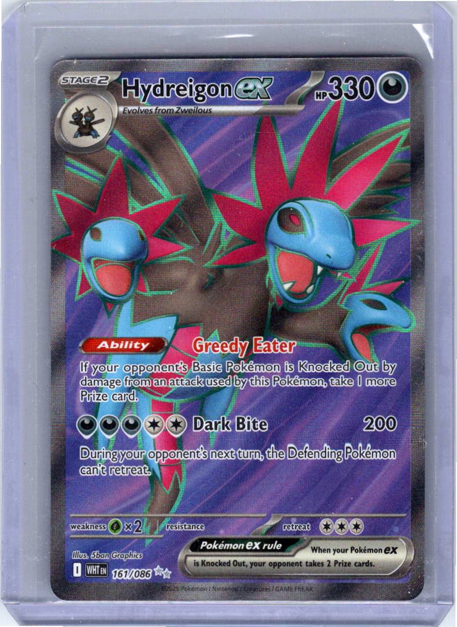 Pokemon Single Hydreigon ex White Flare Ultra Rare 161/086